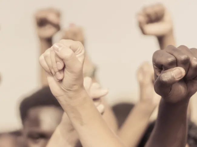 fists of different races